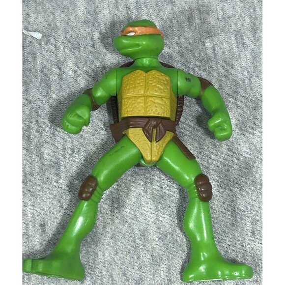2007 TMNT Teenage Mutant Ninja Turtles McDonalds Michelangelo Action Figure Toy - Picture 1 of 10